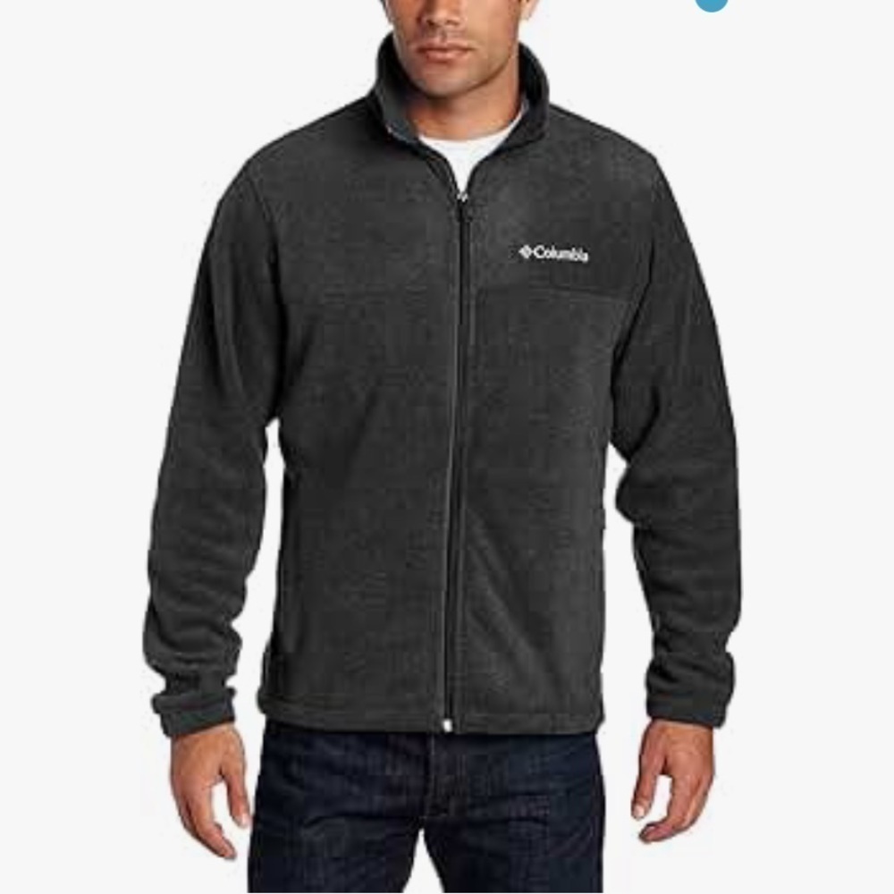 Columbia Men's Granite Mountain Fleece Jacket size Medium blue